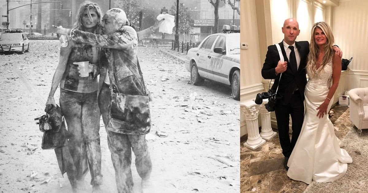 Woman in 9/11 Photo Hires the Same Photog for Her Wedding 17 ...