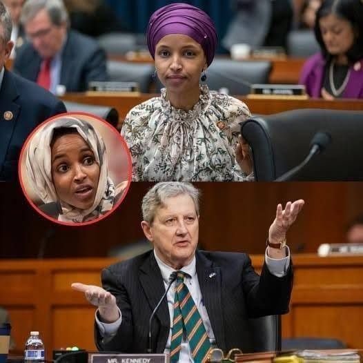 KENNEDY JUST BURIED OMAR WITH THE “SHARIA-FREE AMERICA ACT”: “YOUR PASSPORT SAYS SOMALIA, YOUR HEART SAYS SHARIA – TIME TO CHOOSE ONE” The Senate was grinding through immigration when John Neely Kennedy