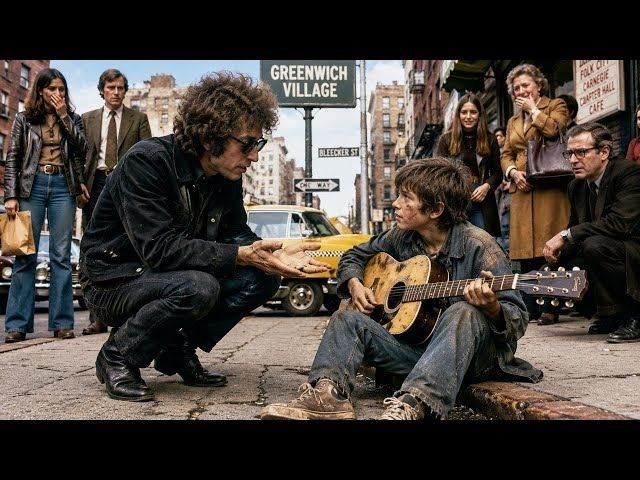 Homeless Boy Played Bob Dylan's Song on Four Broken Strings—Dylan Stopped Walking and Changed His... - YouTube